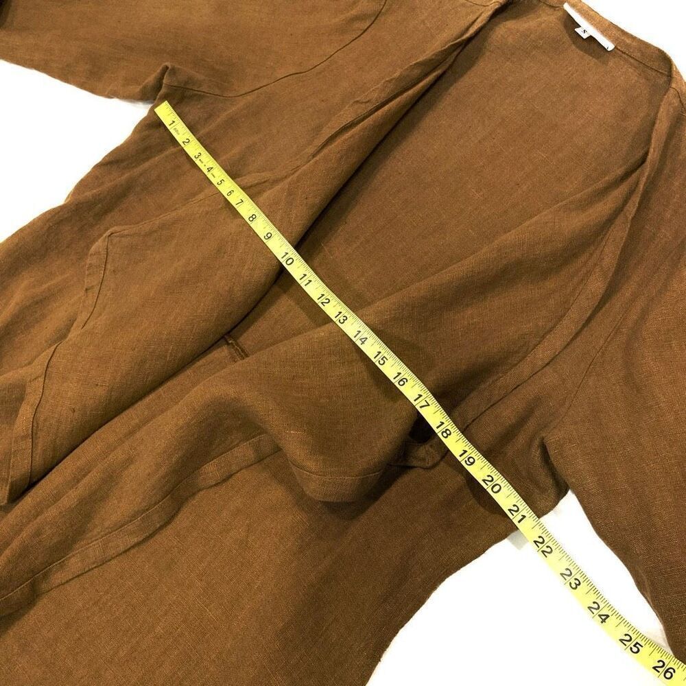 BRYN WALKER OversizedāLinen Duster (fits up to SzāLarge) - Picture 8 of 10